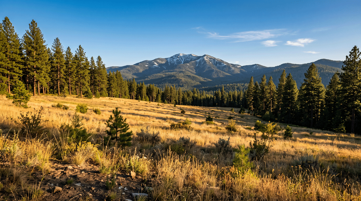 an undeveloped rural building parcel in the Inland Northwest